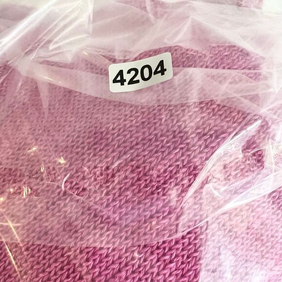 Talbots Sweater Womens Small Linen Open Knit 3/4 Sleeve Pink Lightweight - Picture 8 of 8